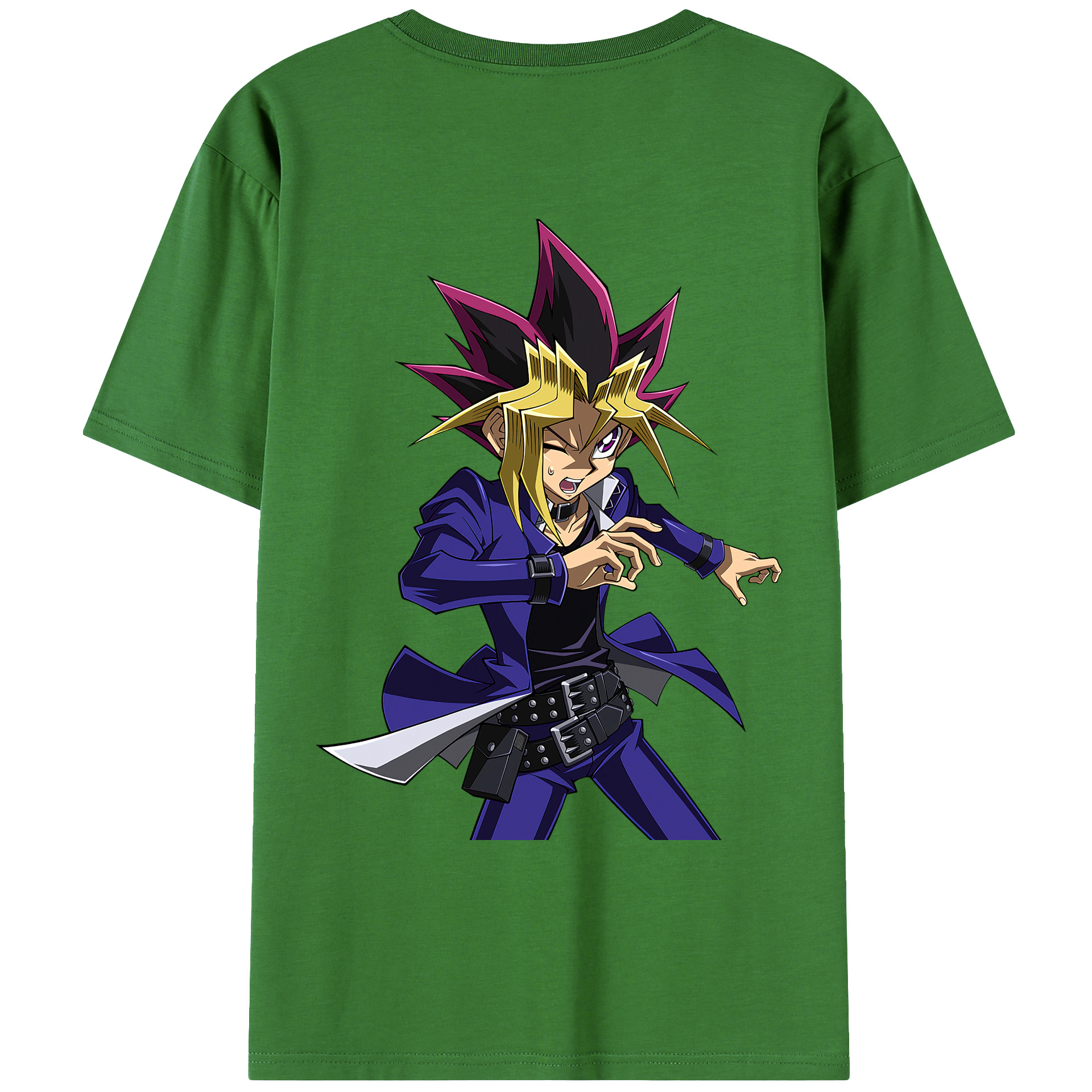 （画像用） 遊☆戯☆王 Yu-Gi-Oh! レディース半袖Tシャツ(バックプリント)